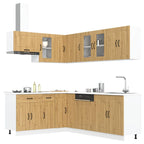 11 Piece Kitchen Cabinet Set Kalmar Engineered Wood