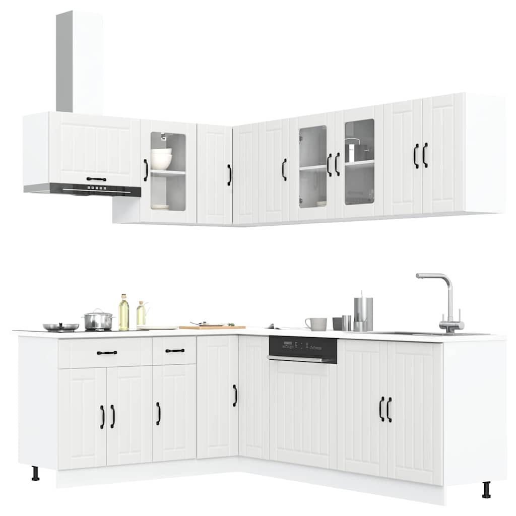 11 Piece Kitchen Cabinet Set Lucca Engineered Wood