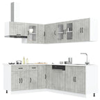 11 Piece Kitchen Cabinet Set Lucca Engineered Wood