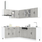 11 Piece Kitchen Cabinet Set Lucca Engineered Wood