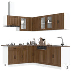 11 Piece Kitchen Cabinet Set Lucca Engineered Wood