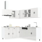 11 Piece Kitchen Cabinet Set Porto Engineered Wood