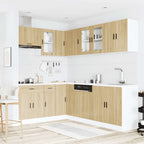11 Piece Kitchen Cabinet Set Porto Engineered Wood