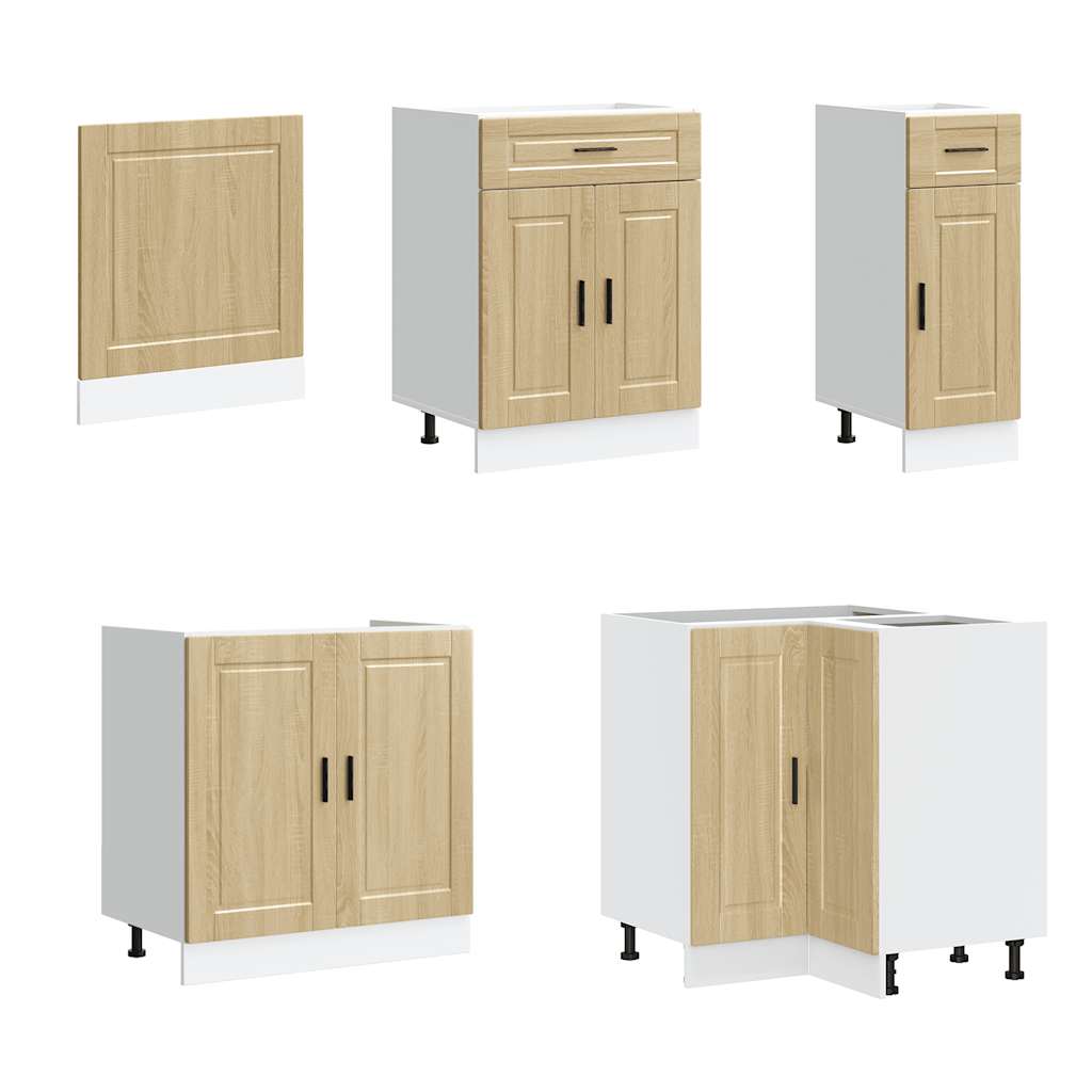 11 Piece Kitchen Cabinet Set Porto Engineered Wood