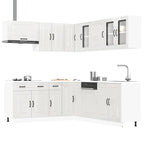 11 Piece Kitchen Cabinet Set Kalmar Engineered Wood