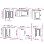 11 Piece Kitchen Cabinet Set Kalmar Engineered Wood