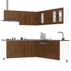 11 Piece Kitchen Cabinet Set Kalmar Engineered Wood