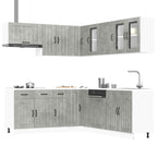 11 Piece Kitchen Cabinet Set Lucca Engineered Wood