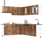 11 Piece Kitchen Cabinet Set Lucca Engineered Wood