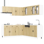 11 Piece Kitchen Cabinet Set Porto Engineered Wood