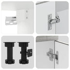 11 Piece Kitchen Cabinet Set Porto Engineered Wood