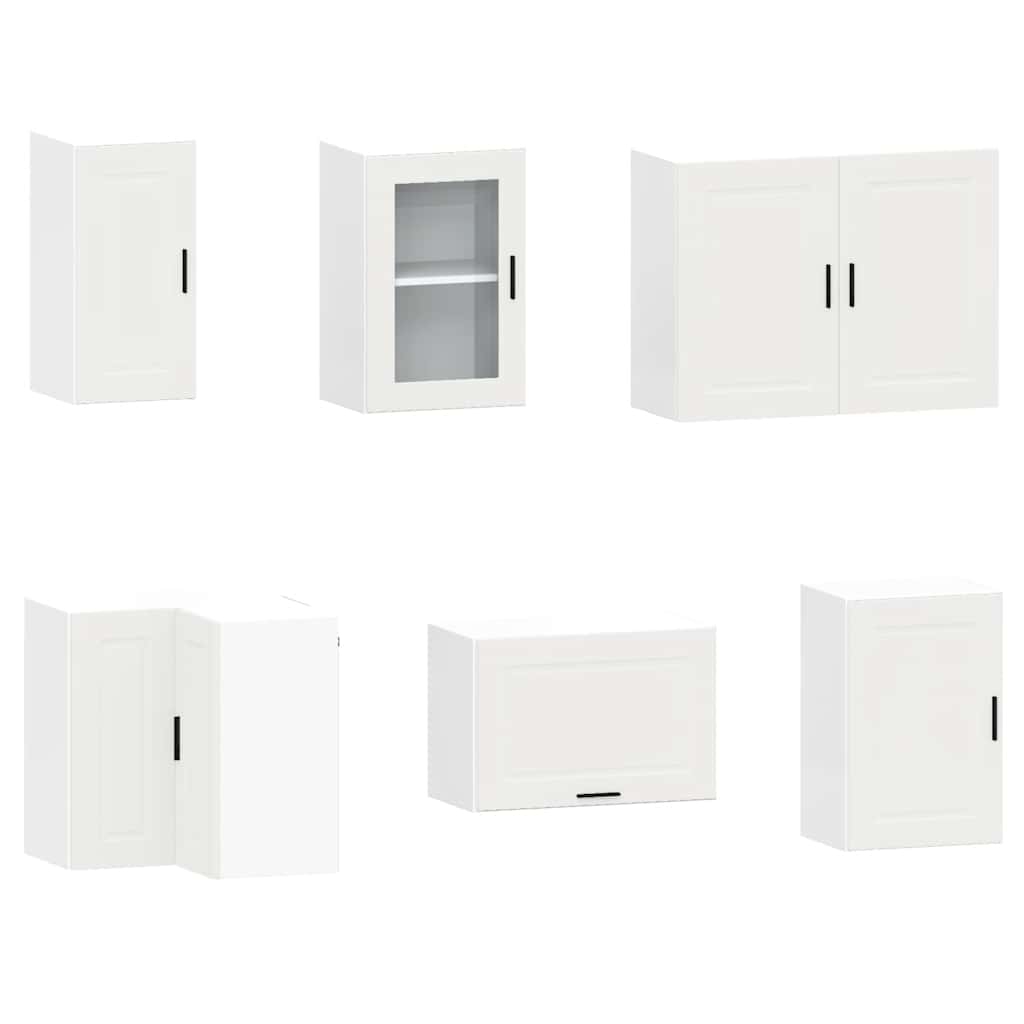 11 Piece Kitchen Cabinet Set Engineered Wood