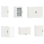 11 Piece Kitchen Cabinet Set Engineered Wood