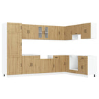 Kitchen Cabinet with Door Lucca Grey Sonoma 80 x 46 x 81.5 cm