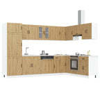 Kitchen Cabinet with Door Lucca Grey Sonoma 80 x 46 x 81.5 cm