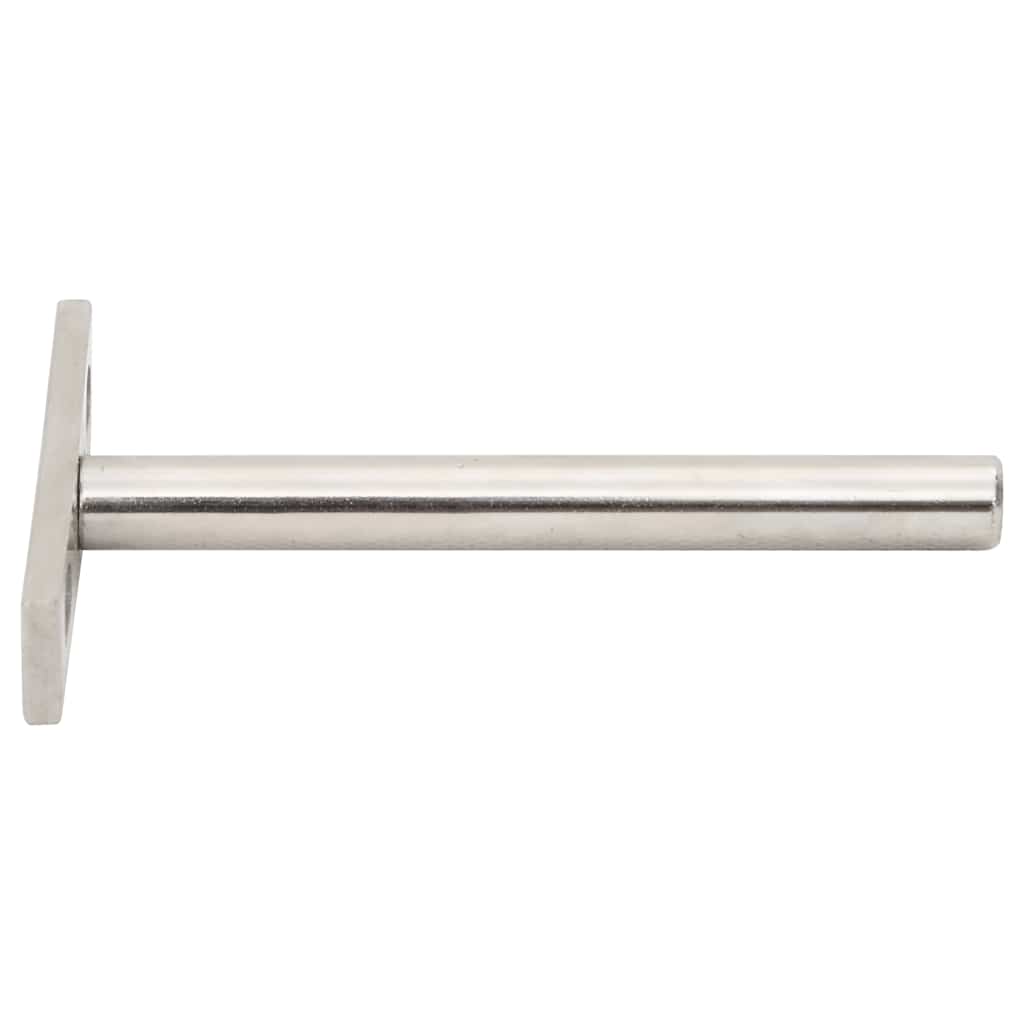 Floating Shelf Brackets 12pcs Invisible Ø10x100 mm Carbon Steel