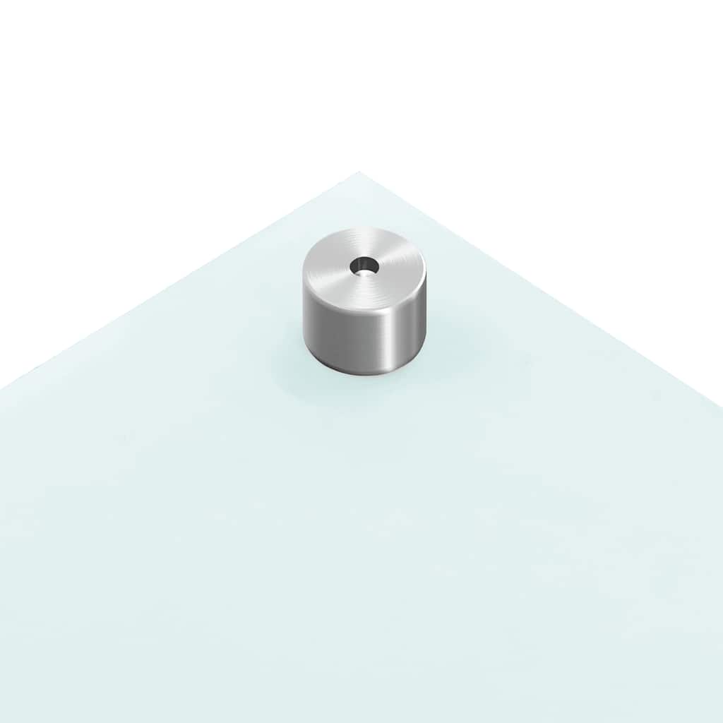 Kitchen Backsplashes 2 pcs White 70x50 cm Tempered Glass