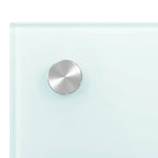 Kitchen Backsplashes 2 pcs White 80x50 cm Tempered Glass