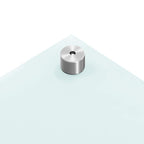 Kitchen Backsplashes 2 pcs White 80x60 cm Tempered Glass