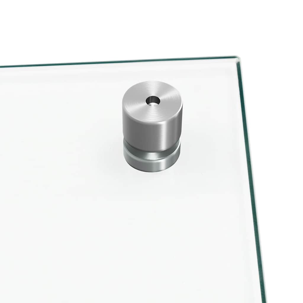 Kitchen Backsplashes 2 pcs Transparent 70x40 cm Tempered Glass