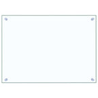 Kitchen Backsplashes 2 pcs Transparent 70x50 cm Tempered Glass