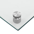 Kitchen Backsplashes 2 pcs Transparent 70x50 cm Tempered Glass