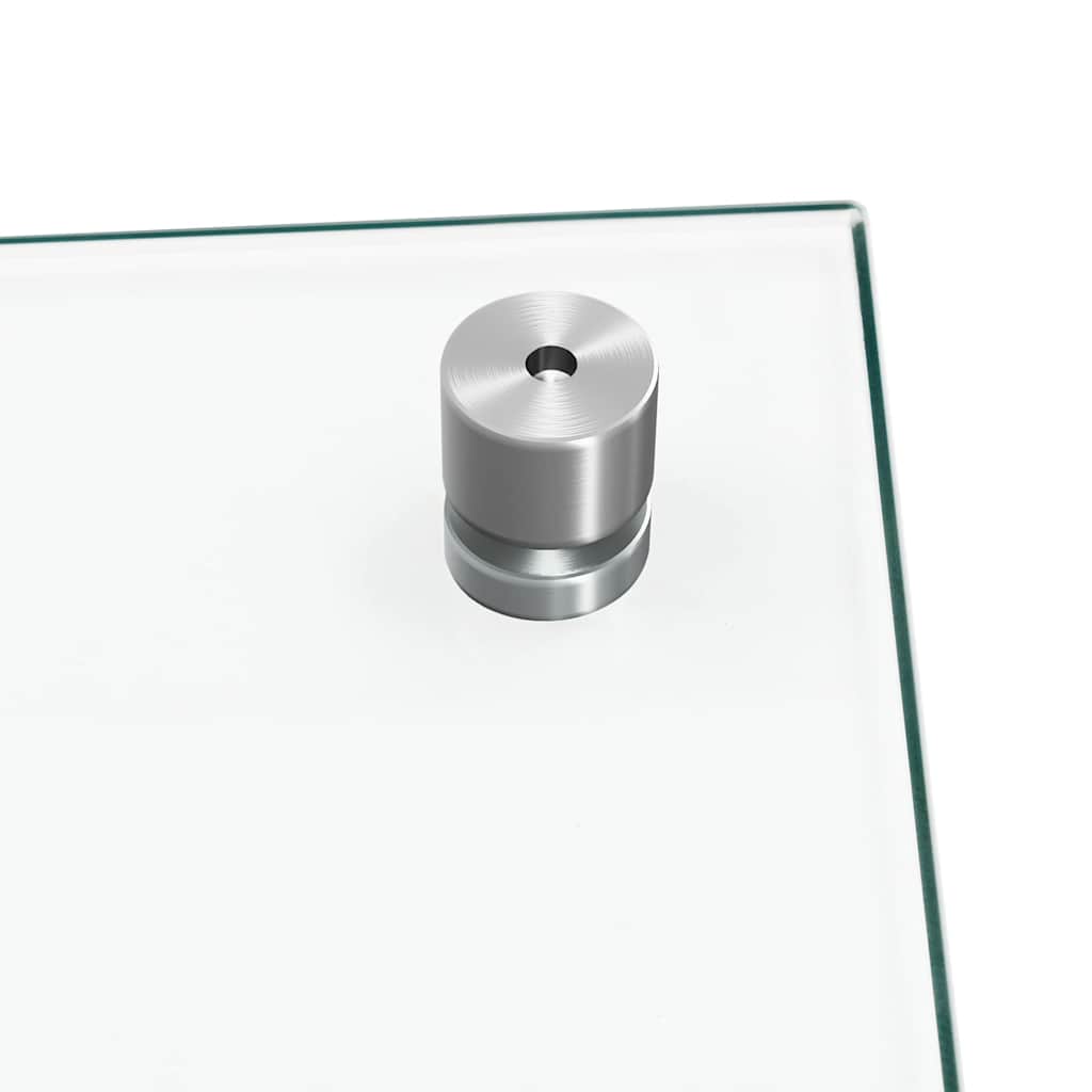 Kitchen Backsplashes 2 pcs Transparent 70x60 cm Tempered Glass