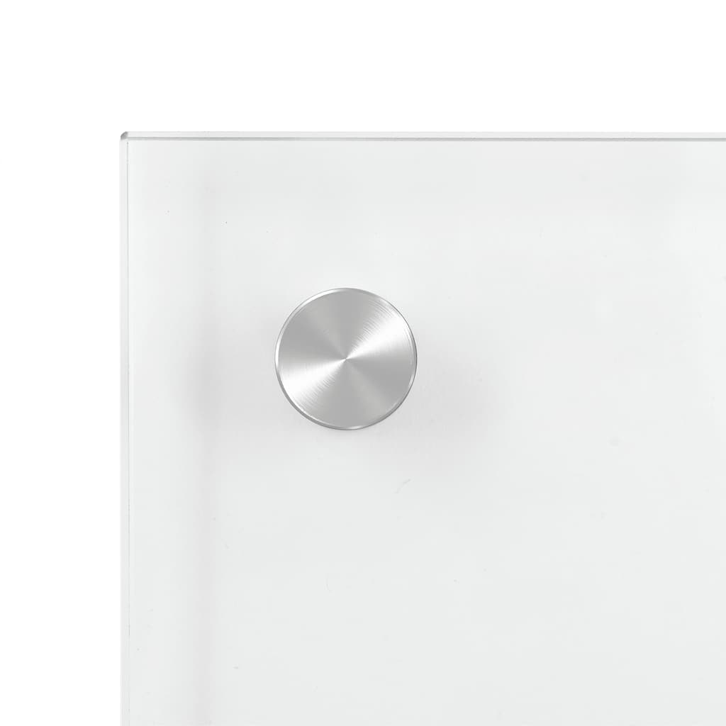 Kitchen Backsplashes 2 pcs Transparent 70x60 cm Tempered Glass