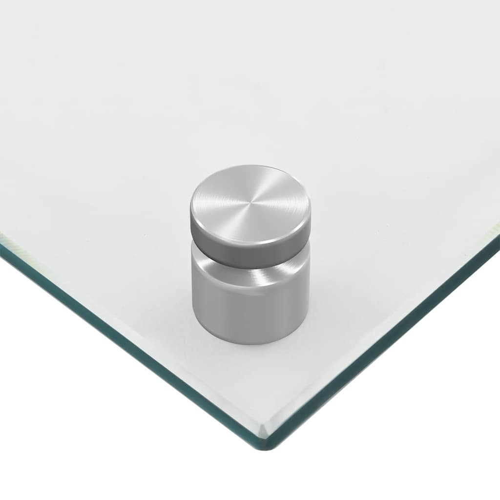 Kitchen Backsplashes 2 pcs Transparent 70x60 cm Tempered Glass