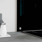 Kitchen Backsplashes 2 pcs Black 70x40 cm Tempered Glass