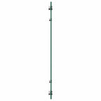 Kitchen Backsplashes 2 pcs Black 70x50 cm Tempered Glass