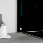 Kitchen Backsplashes 2 pcs Black 80x40 cm Tempered Glass