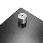 Kitchen Backsplashes 2 pcs Black 80x40 cm Tempered Glass