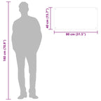 Kitchen Backsplashes 2 pcs Black 80x40 cm Tempered Glass