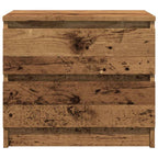 Bedside Cabinets 2 pcs Old Wood 50x40x43.5 cm Engineered Wood