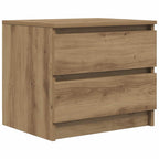 Bedside Cabinet Artisan Oak 50x40x43.5 cm Engineered Wood