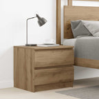 Bedside Cabinet Artisan Oak 50x40x43.5 cm Engineered Wood