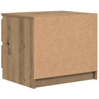 Bedside Cabinet Artisan Oak 50x40x43.5 cm Engineered Wood
