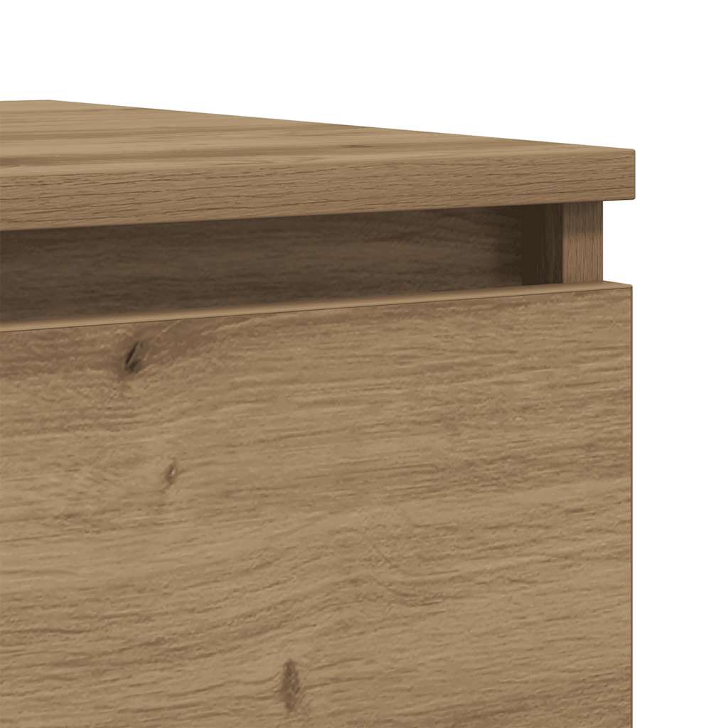 Bedside Cabinet Artisan Oak 50x40x43.5 cm Engineered Wood