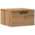 Wall-mounted Bedside Cabinet Artisan Oak 34x30x20 cm