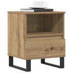 Bedside Cabinets 2 pcs Artisan Oak 40x35x50 cm Engineered Wood