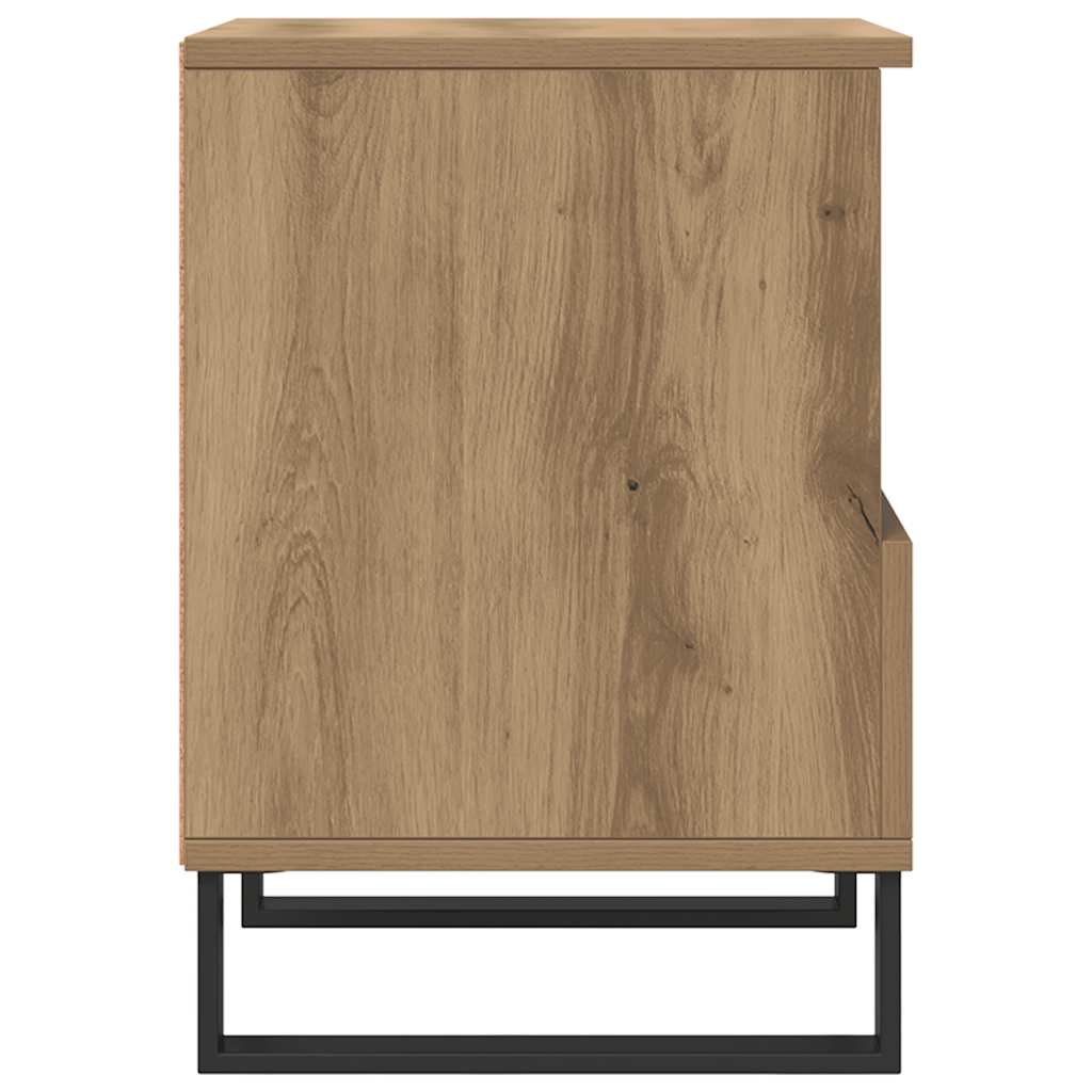 Bedside Cabinets 2 pcs Artisan Oak 40x35x50 cm Engineered Wood