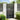 Garden Gate Black 105x180 cm Steel Leaf Design