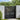 Garden Gate Black 105x106 cm Steel Wave Design