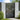 Garden Gate Black 105x155 cm Steel Trace Design