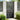 Garden Gate Black 105x205 cm Steel Flame Design