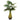 Artificial Palm Plant 9 Leaves 65 cm Green