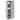 Bathroom Cabinet with Roll Holder Grey Sonoma 39x22x90 cm