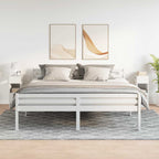 Bedside Cabinets 2 pcs with Drawer White 25x31x66 cm