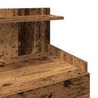 Bedside Cabinets 2 pcs with 2 Drawers Old Wood 40x36.5x62 cm